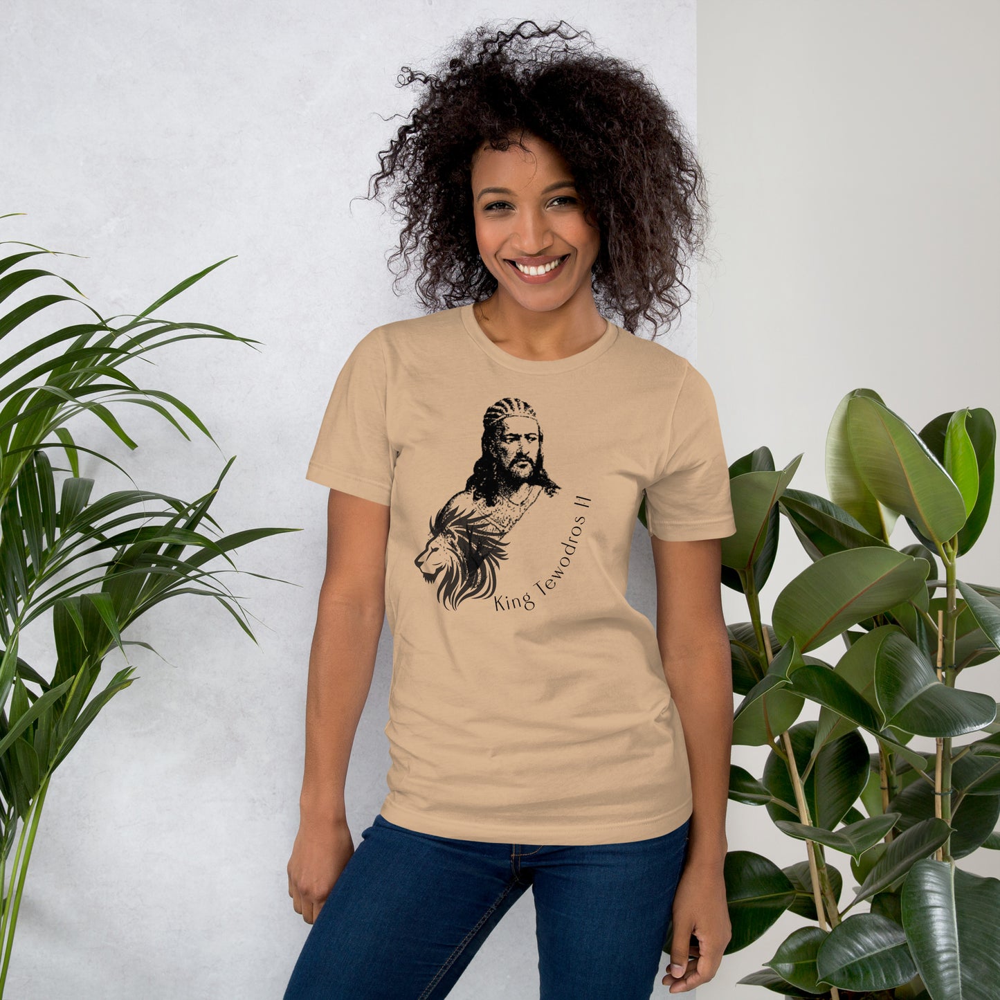 King Tewodros Soft Unisex t-shirt ethiopia - ©maizen design
