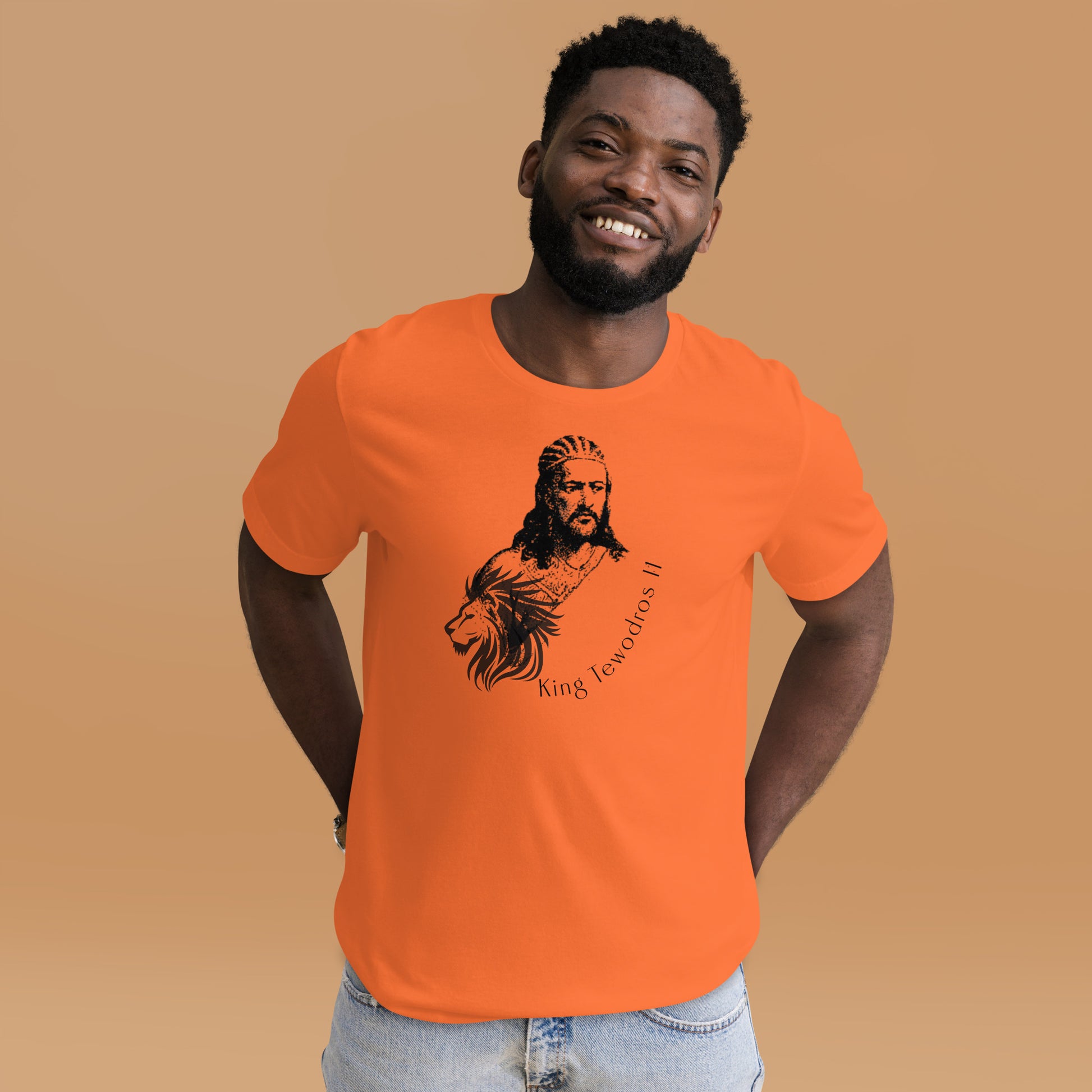 King Tewodros Soft Unisex t-shirt ethiopia - ©maizen design