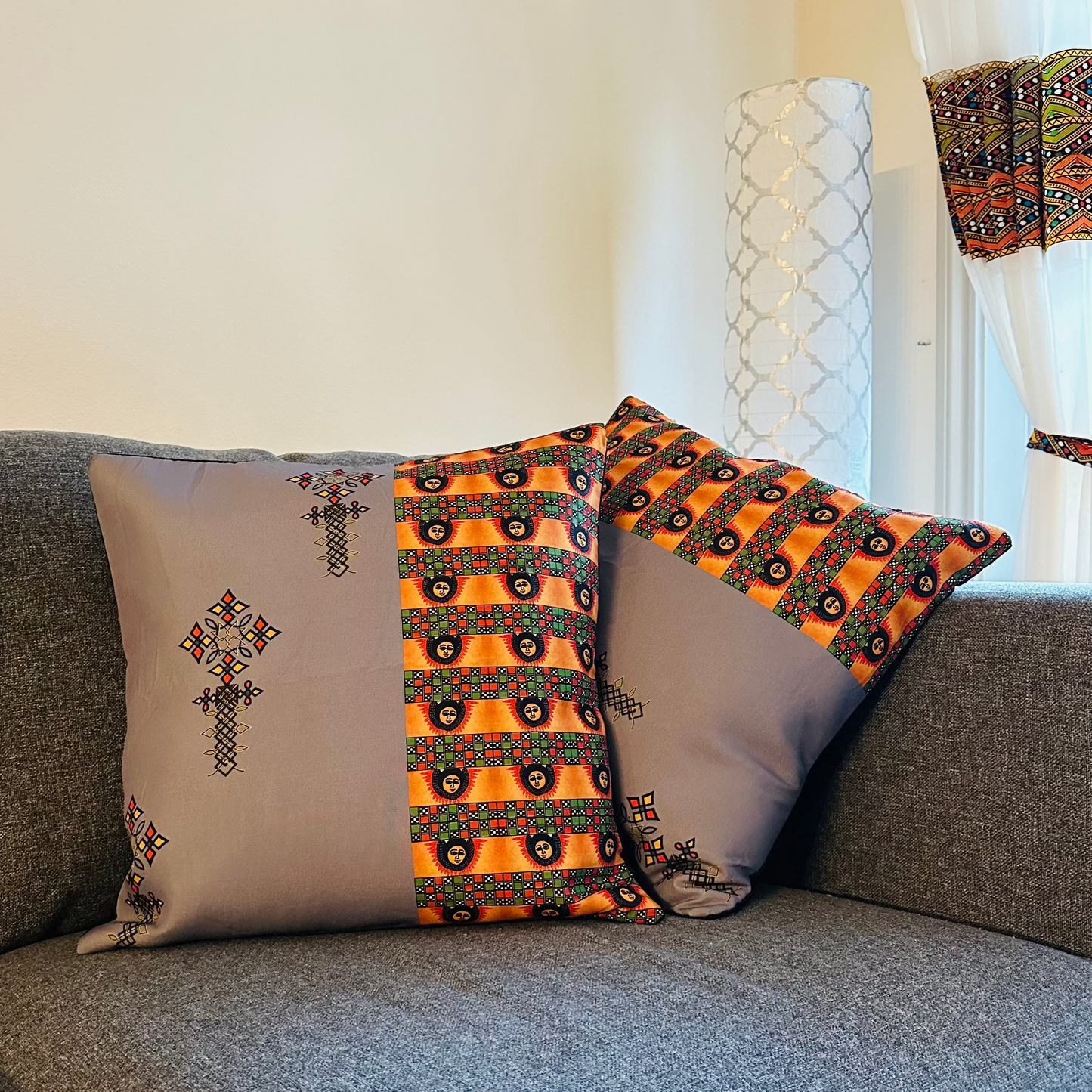 Maizen Design/maizen Brands PP18" pillow cover is a versatile and stylish addition to your home decor. Perfect for accent pillows on chairs, sofas, or beds, this size strikes a balance between being noticeable and being easy to mix and match with other pillows. Crafted from high-quality materials, these pillow covers are not only aesthetically pleasing but also durable and comfortable. Whether you want to add a pop of color, introduce a new texture, or showcase a fun pattern, these 18" pillow covers are the