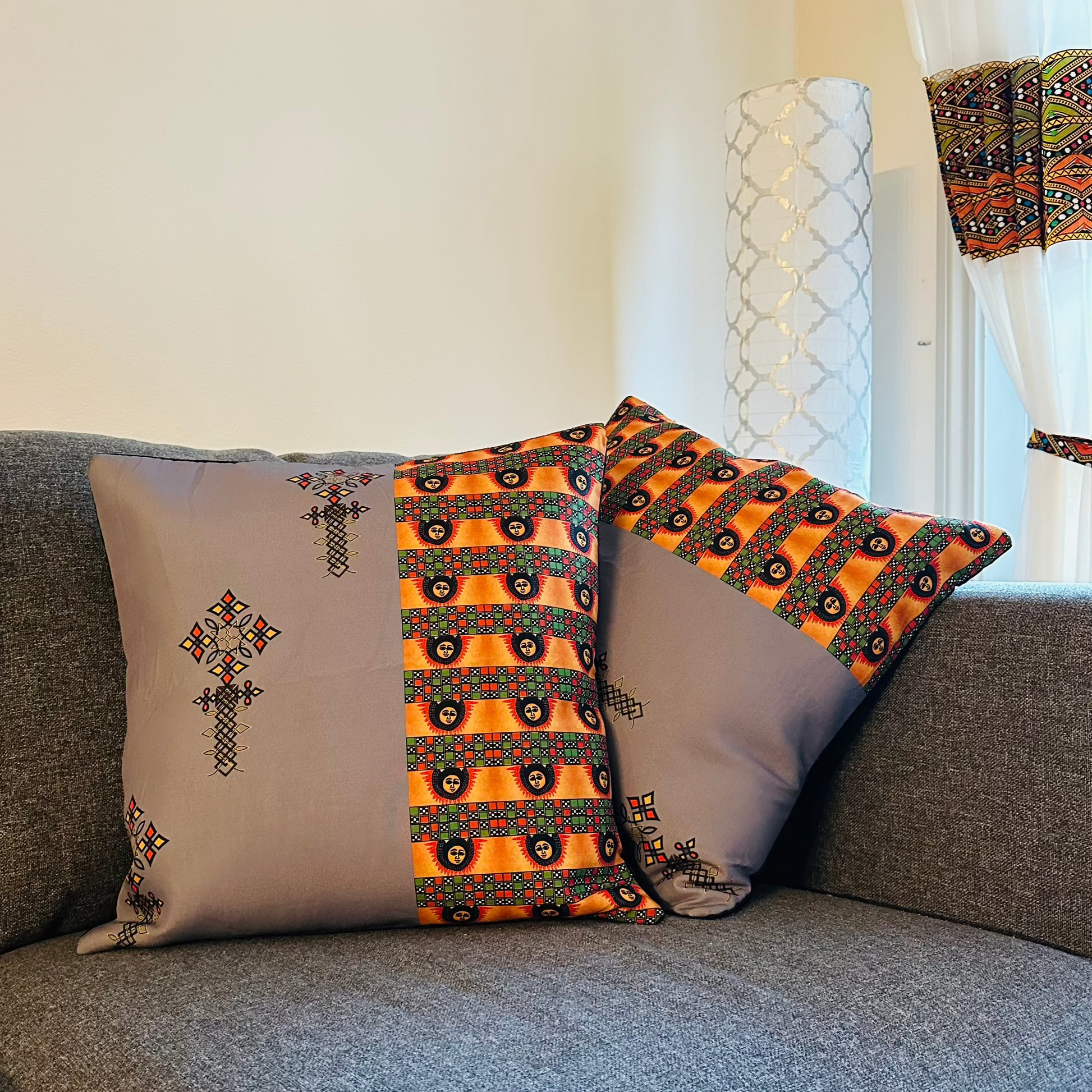 Maizen Design/maizen Brands PP18" pillow cover is a versatile and stylish addition to your home decor. Perfect for accent pillows on chairs, sofas, or beds, this size strikes a balance between being noticeable and being easy to mix and match with other pillows. Crafted from high-quality materials, these pillow covers are not only aesthetically pleasing but also durable and comfortable. Whether you want to add a pop of color, introduce a new texture, or showcase a fun pattern, these 18" pillow covers are the