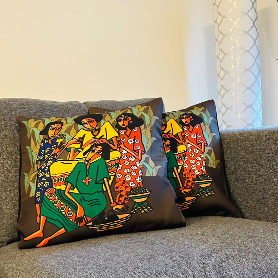 Maizen Design/maizen Brands18" pillow cover is a versatile and stylish addition to your home decor. Perfect for accent pillows on chairs, sofas, or beds, this size strikes a balance between being noticeable and being easy to mix and match with other pillows. Crafted from high-quality materials, these pillow covers are not only aesthetically pleasing but also durable and comfortable. Whether you want to add a pop of color, introduce a new texture, or showcase a fun pattern, these 18" pillow covers are the pe