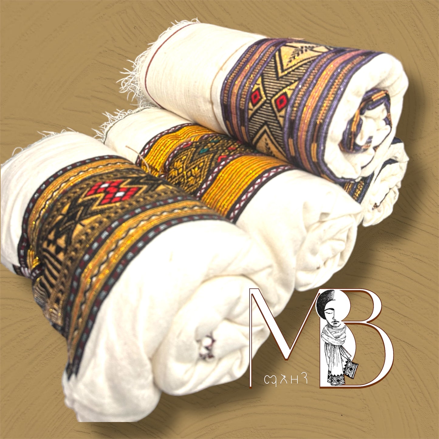 Luxurious Ethiopian & Eritrean Gabi Blanket