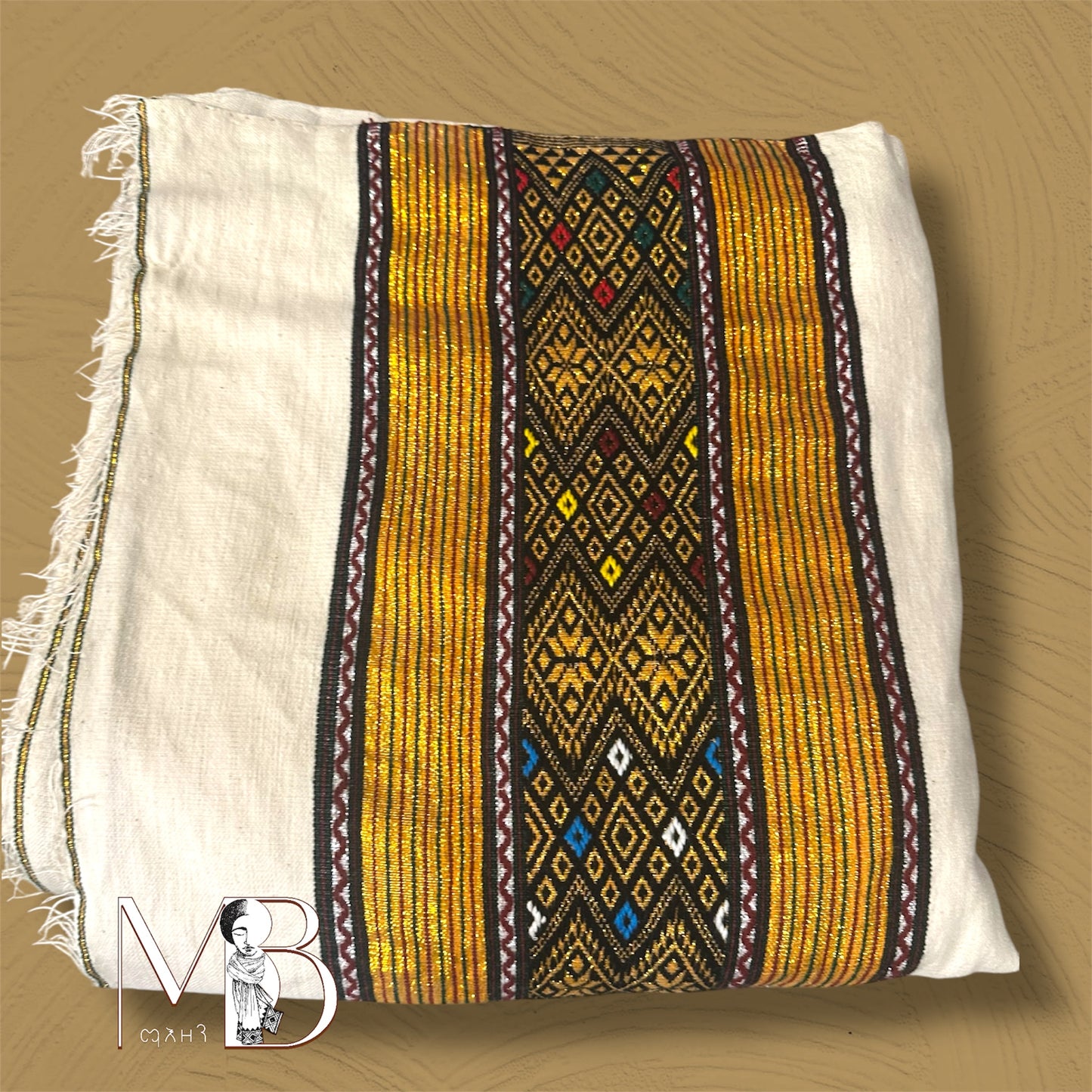 Luxurious Ethiopian & Eritrean Gabi Blanket