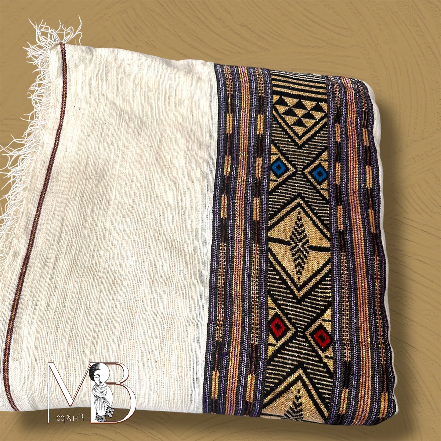 Luxurious Ethiopian & Eritrean Gabi Blanket