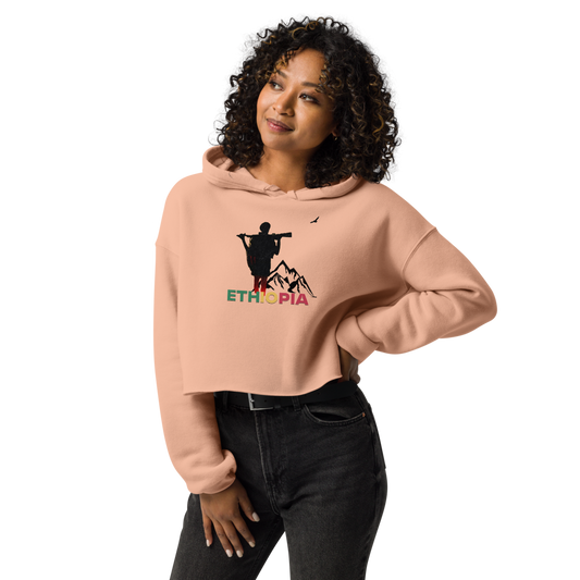 Ethiopia Crop Hoodie