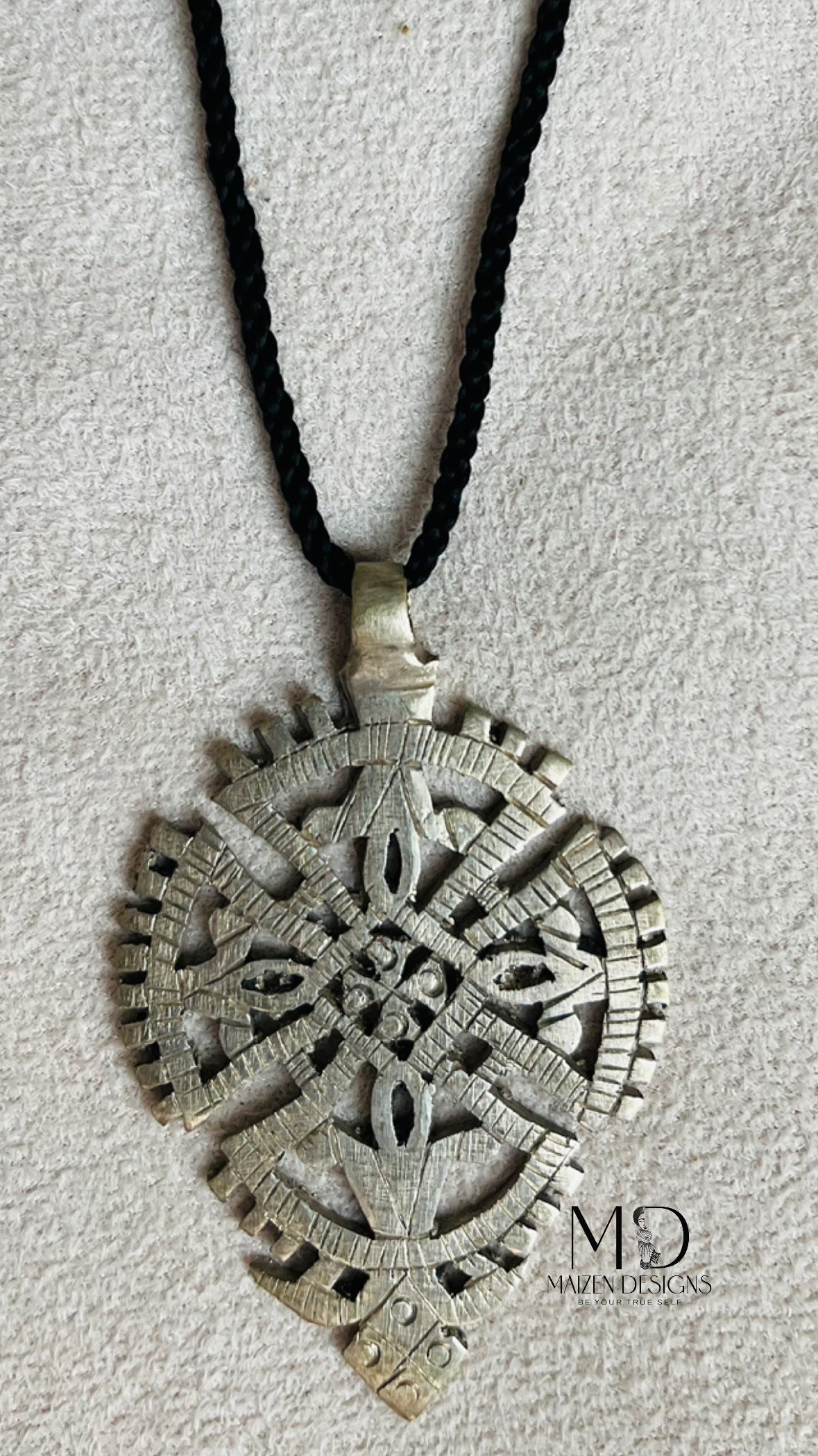 Handcrafted Ethiopian Bronze Cross