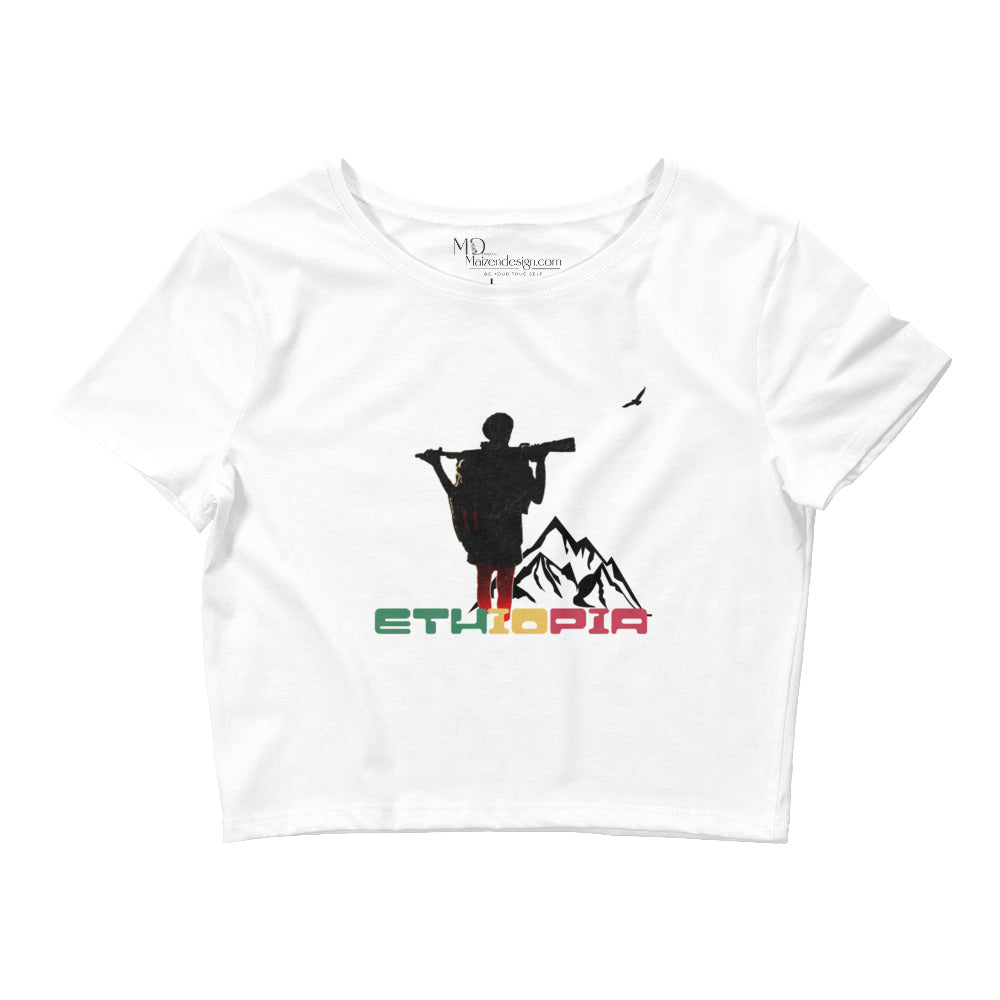 Ethiopia Women’s Crop Tee 