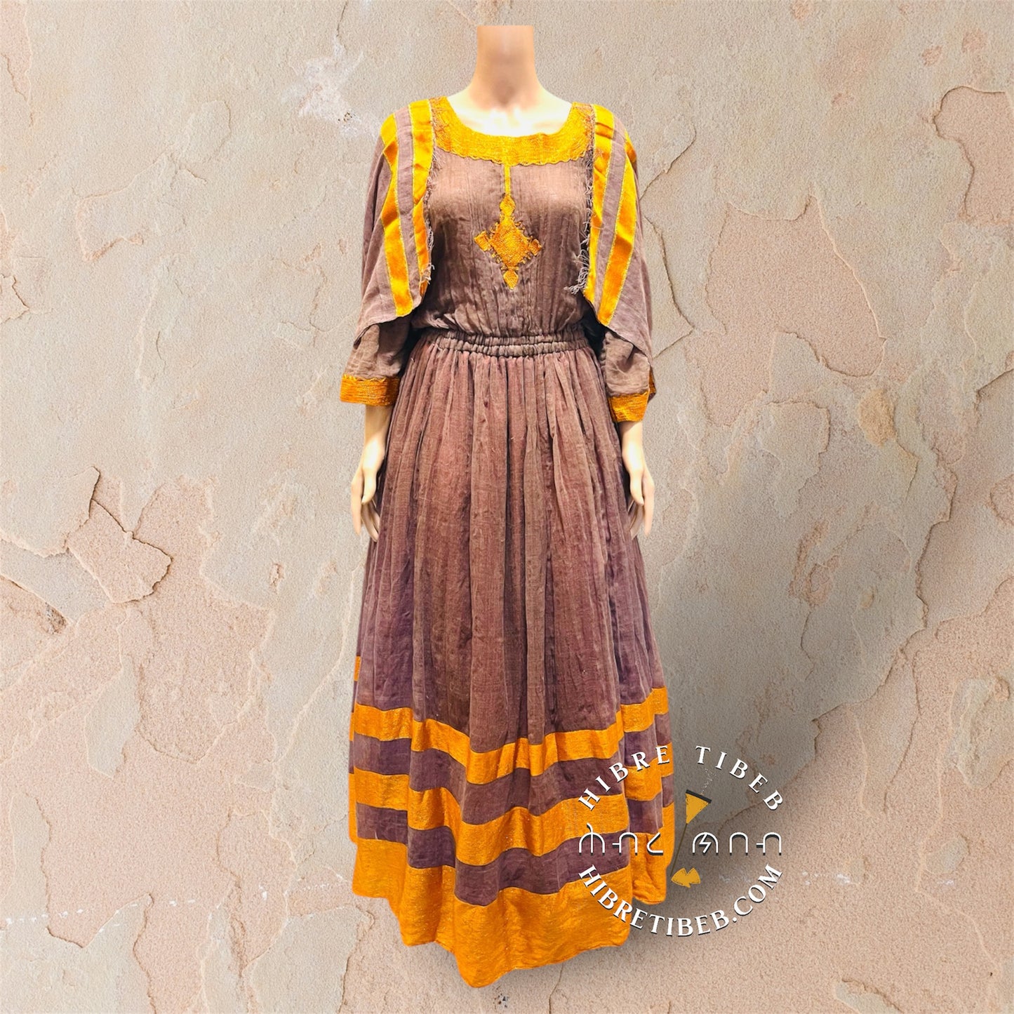 Habesha Dress - Hibre Tibeb Kemis