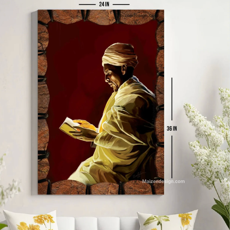 TSELOT & MESKEL- Ethiopian & Eritrean Work of art - Canvas