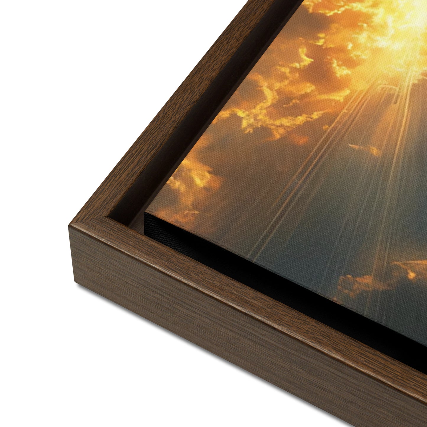 Mesikel - Orthodox Cross Framed canvas