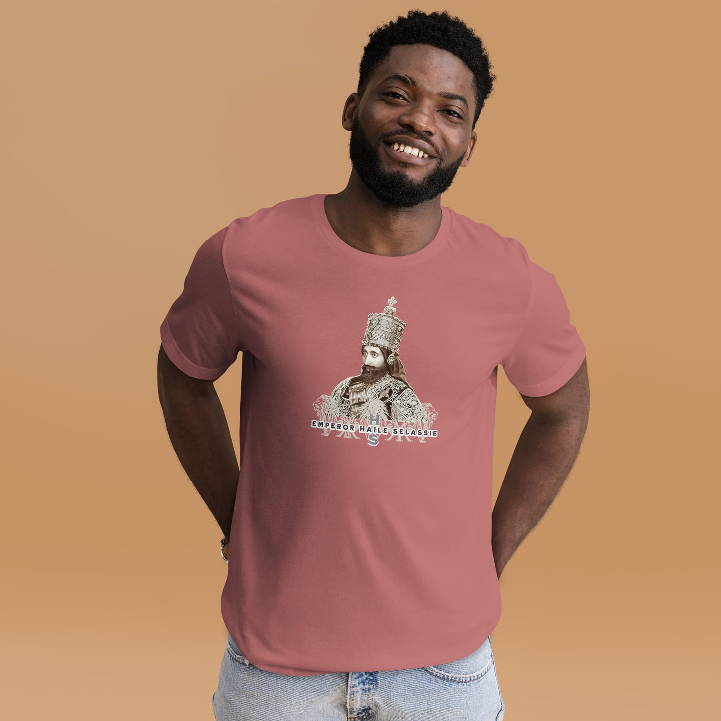 King Haile Selassie Unisex t-shirt