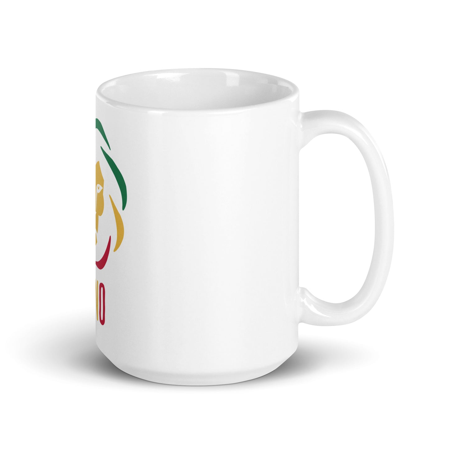 Fano White glossy mug