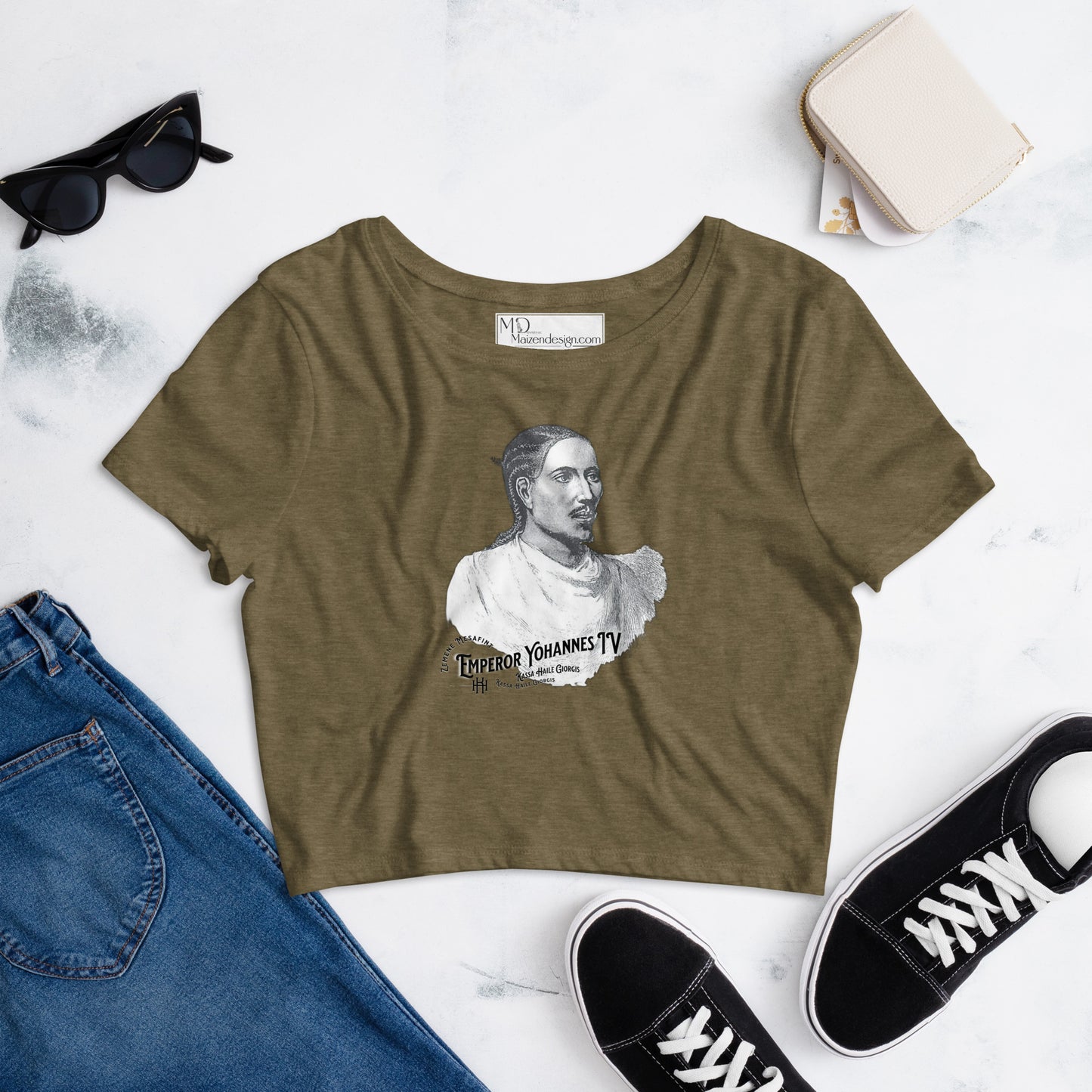 Yohannes IV Women’s Crop Tee