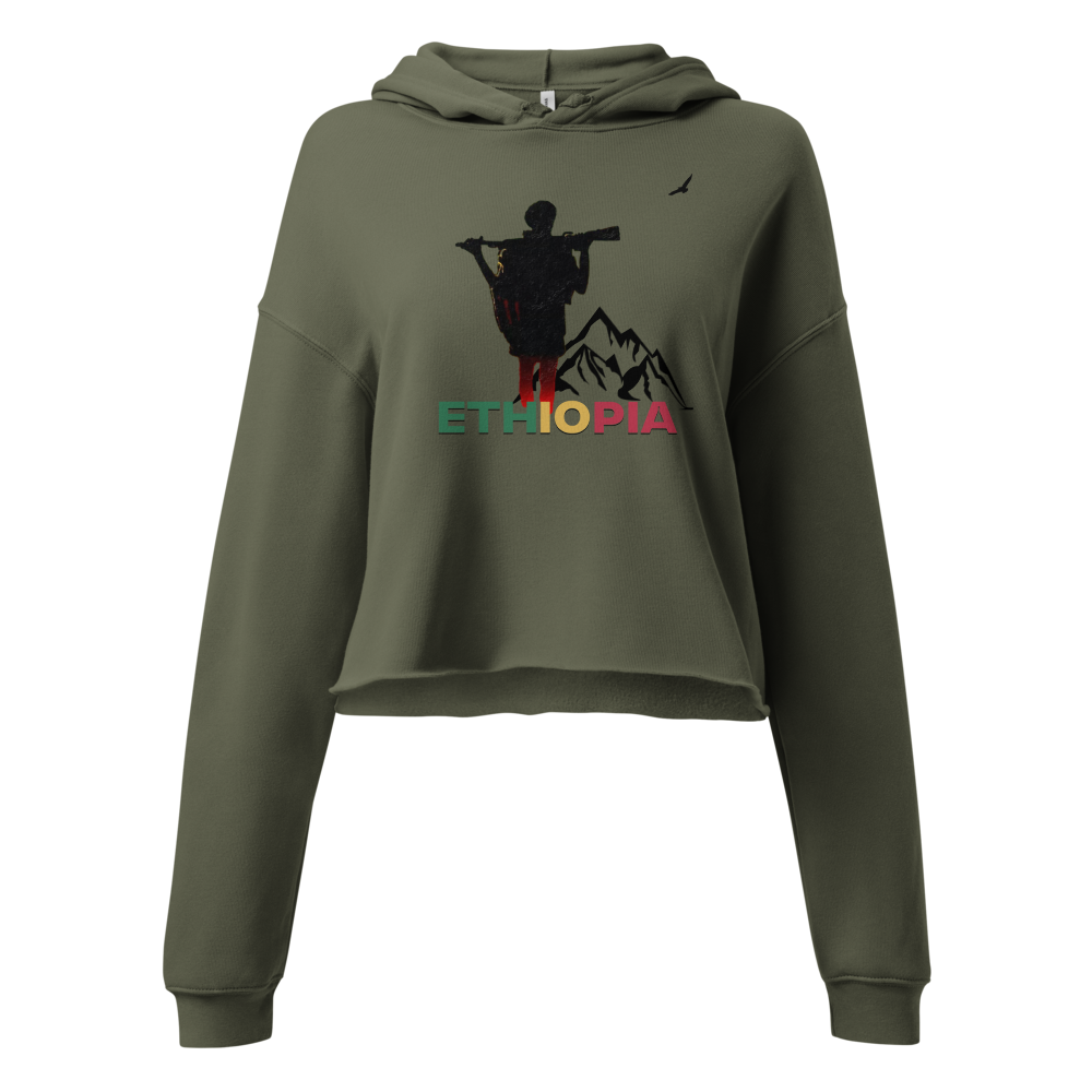 Ethiopia Crop Hoodie