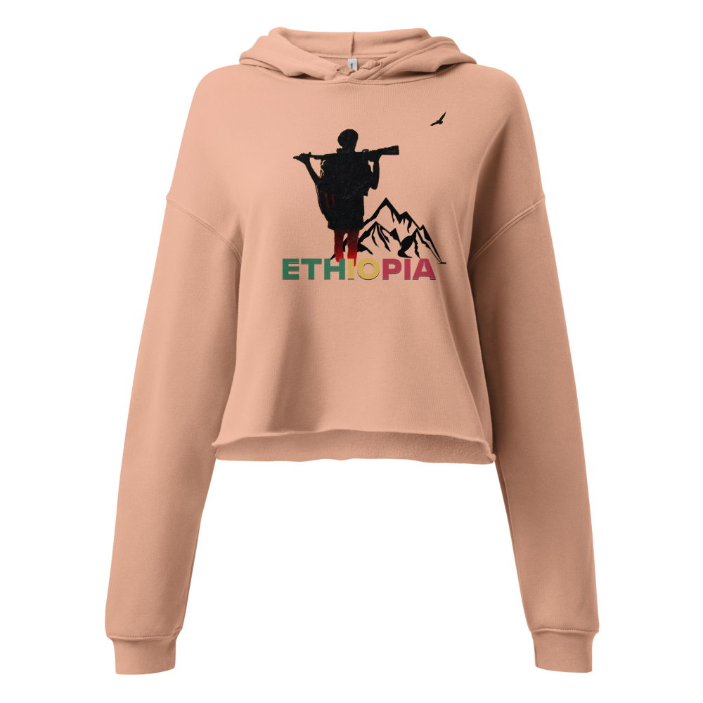 Ethiopia Crop Hoodie