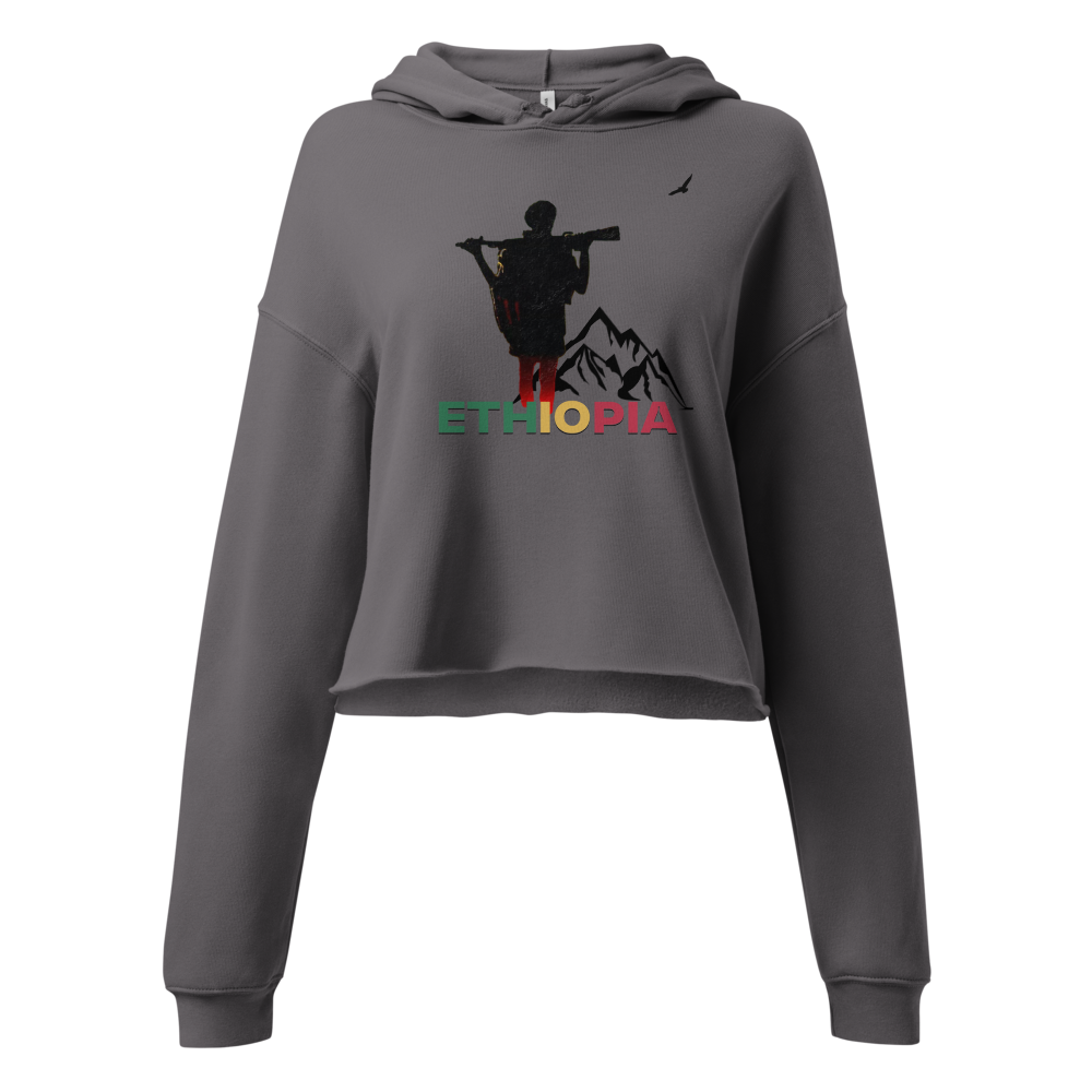 Ethiopia Crop Hoodie