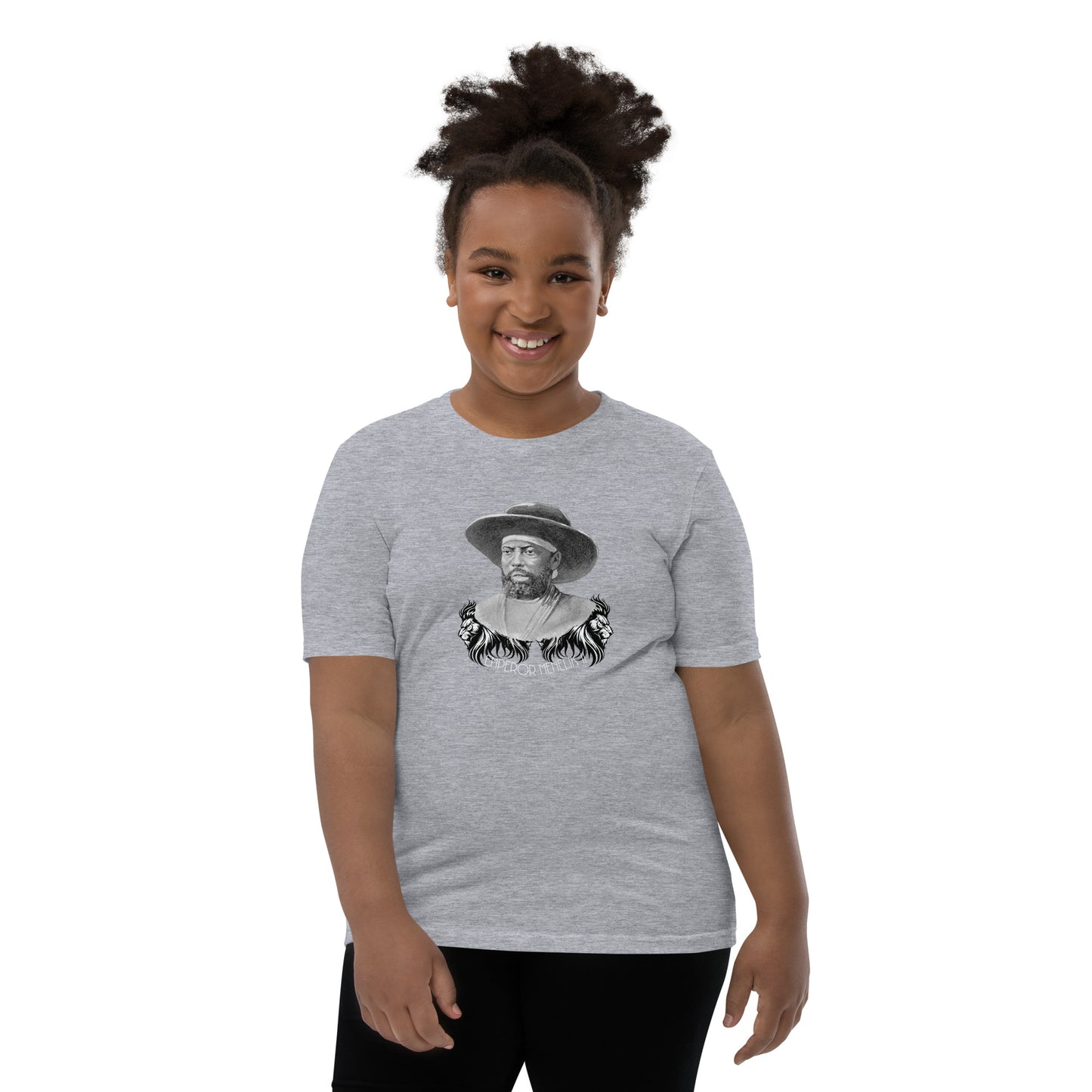 Menelik Youth Short Sleeve T-Shirt