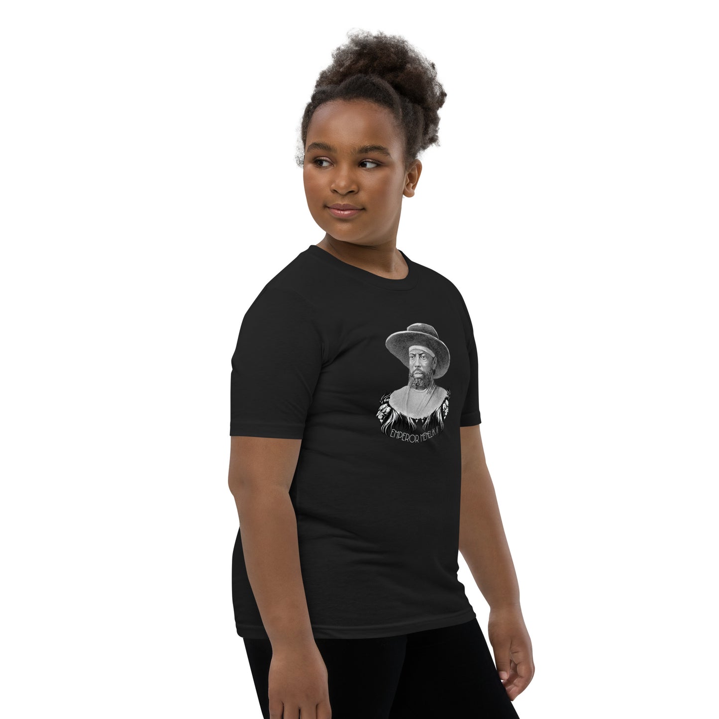 Menelik Youth Short Sleeve T-Shirt